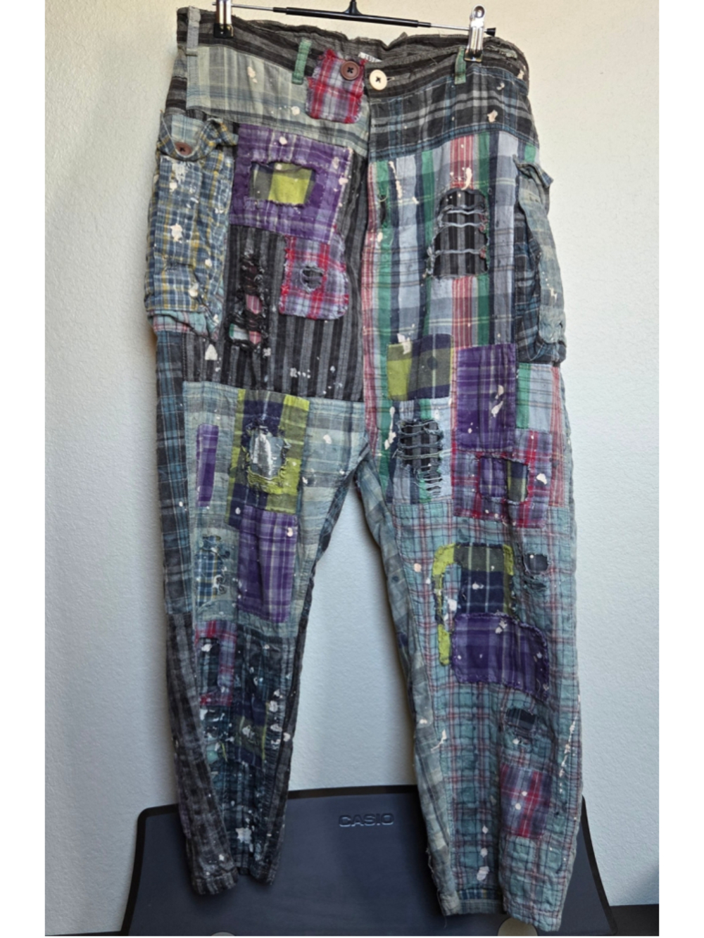 Magnolia Pearl Patchwork Pants Cotton OS - Picture 3 of 11